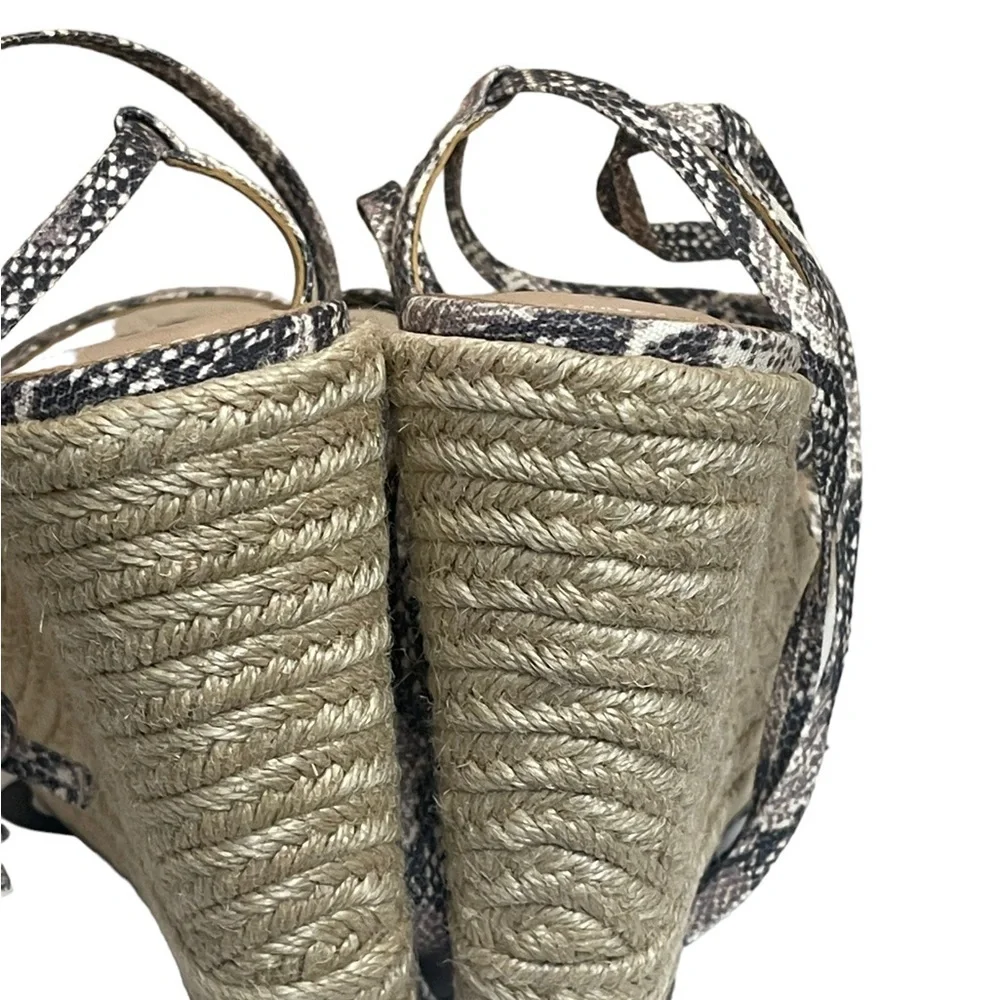Aldo Wedge Tie-Up Espadrille Brand New w/ Box Size 8